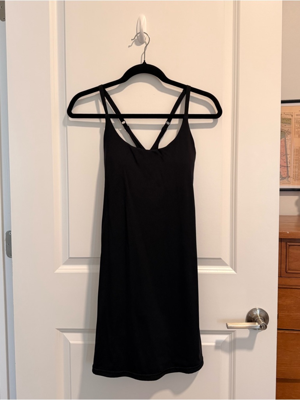 Black Athletic Tennis Dress - Picture 5 of 8